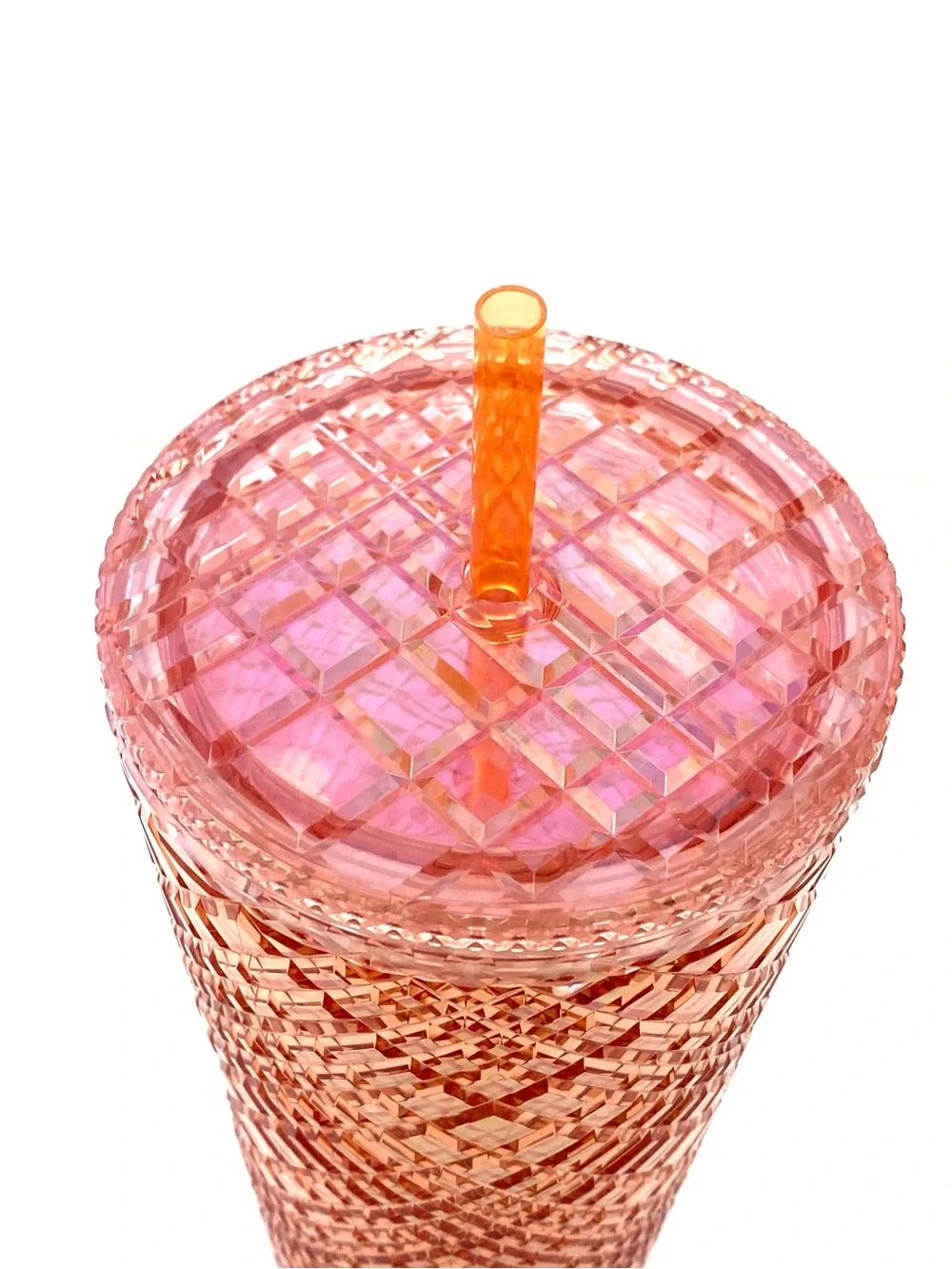 Starbucks 2021 Winter Holiday Rose Gold Jeweled Venti Tumbler
